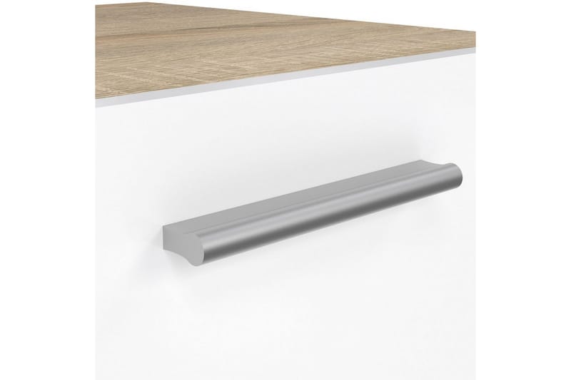 Vansu Sängbord 40 cm - Vit/Natur - Möbler - Sovrum - Sängbord