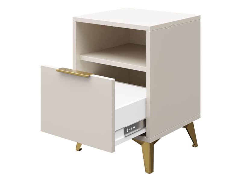 Vemdalen Sängbord 44 cm - brun - Möbler - Sovrum - Sängbord