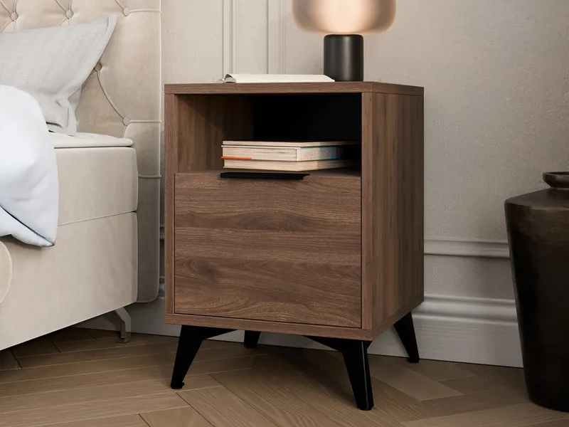 Vemdalen Sängbord 44 cm - brun - Möbler - Sovrum - Sängbord