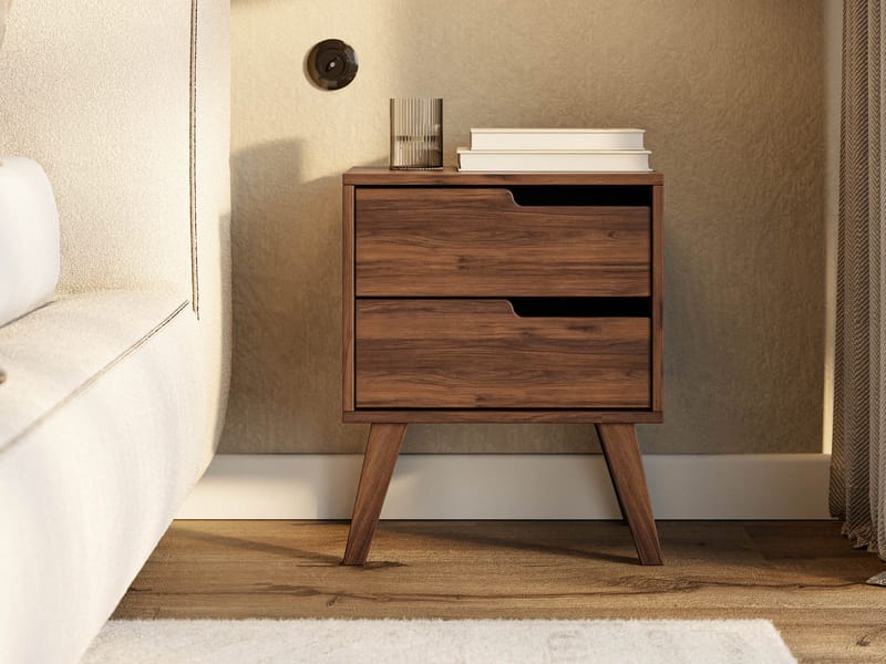 Virello Sängbord 45 cm - brun - Möbler - Sovrum - Sängbord