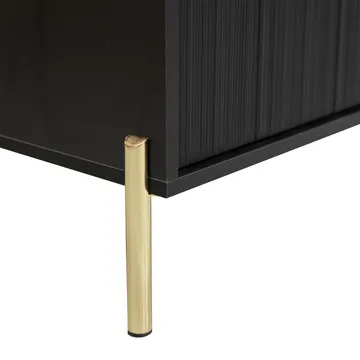 Virmani Sängbord 47 cm - Svart - Möbler - Sovrum - Sängbord