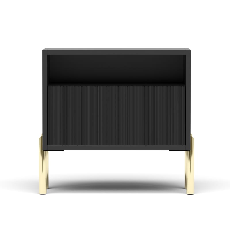 Virmani Sängbord 47 cm - Svart - Möbler - Sovrum - Sängbord