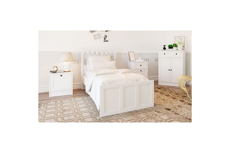 Vyric Sängram - Matt Vit - Möbler - Sovrum - Sängram & sängstomme