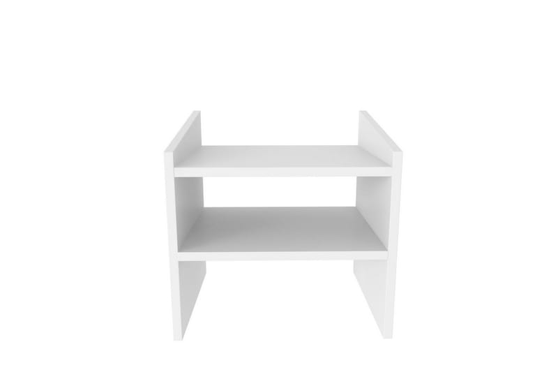 Zalric Sängbord 45 cm, Vit