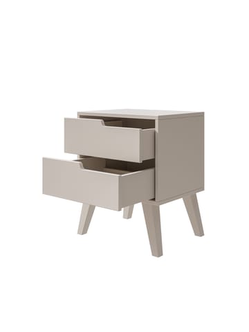 Zelto Sängbord 45 cm Höger - Kashmir (ljusbeige) - Möbler - Sovrum - Sängbord