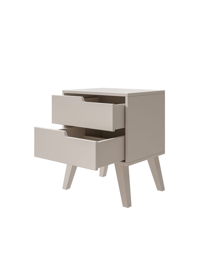 Zelto Sängbord 45 cm Höger - Kashmir (ljusbeige) - Möbler - Sovrum - Sängbord