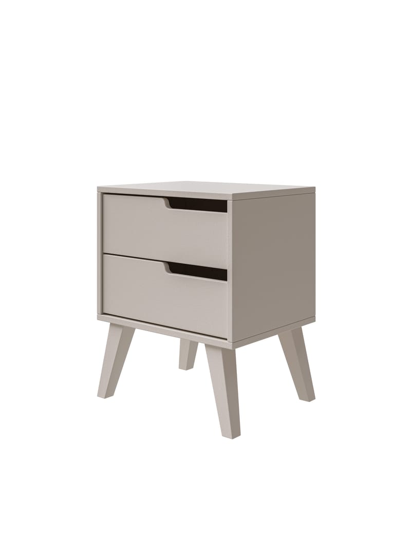 Zelto Sängbord 45 cm Höger, Kashmir (ljusbeige)