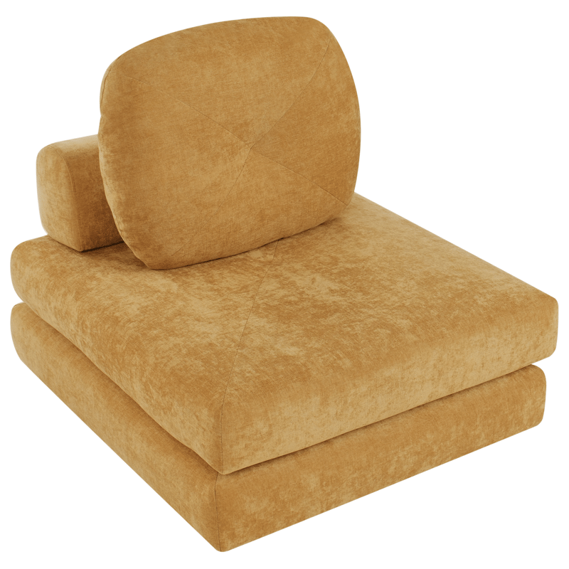 Bäddsoffa Olden - Senapsgul - Möbler - Vardagsrum - Bäddsoffor