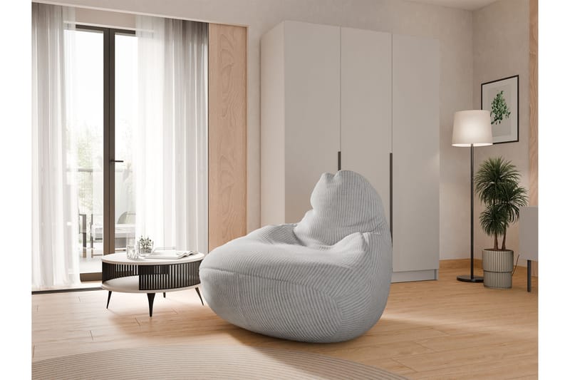 Buzzie Sittsäck 85 cm 120x - Grå - Möbler - Spelrum - Sittsäckar