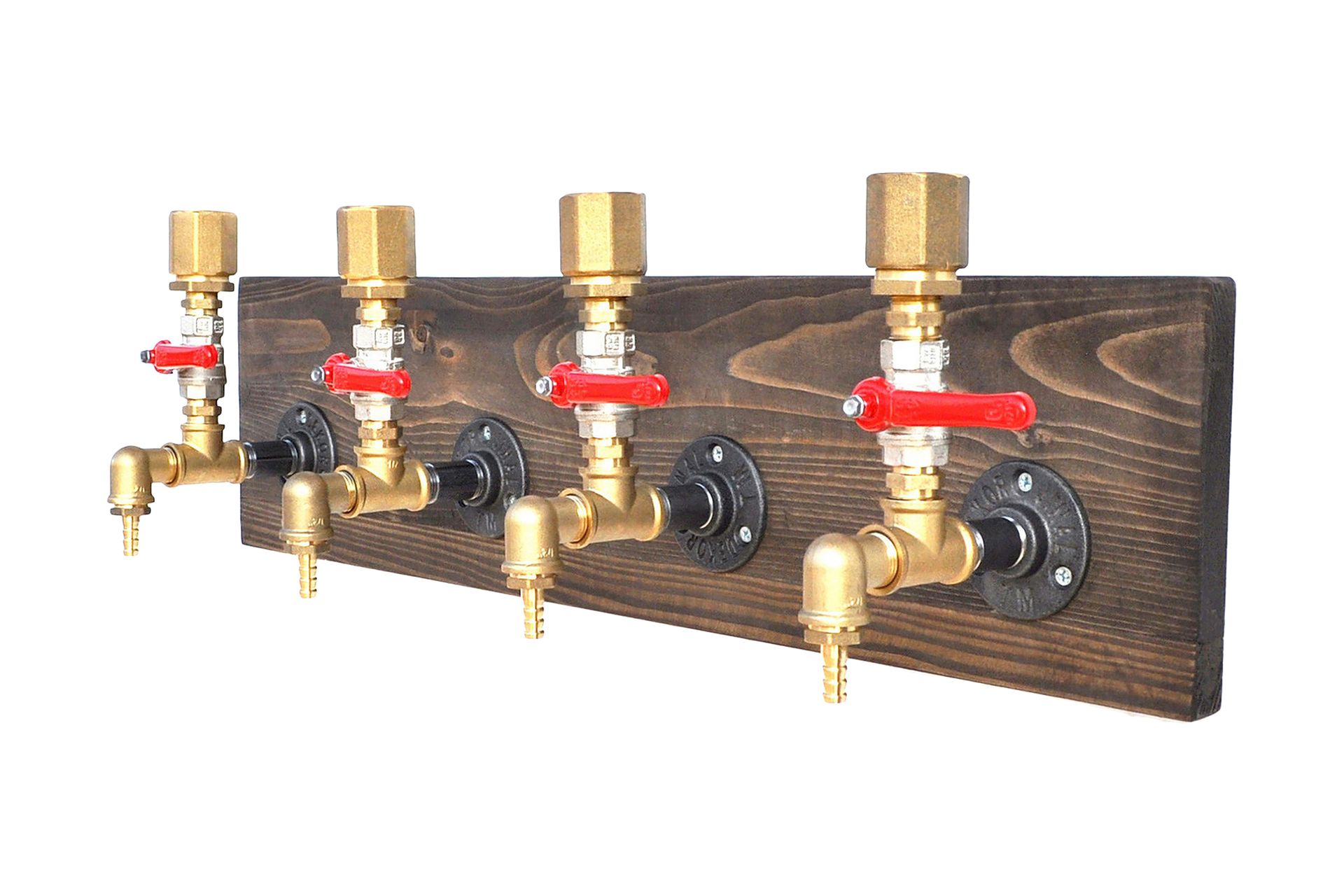 ÖLTAPP 21x70 cm Valnöt/Guld -