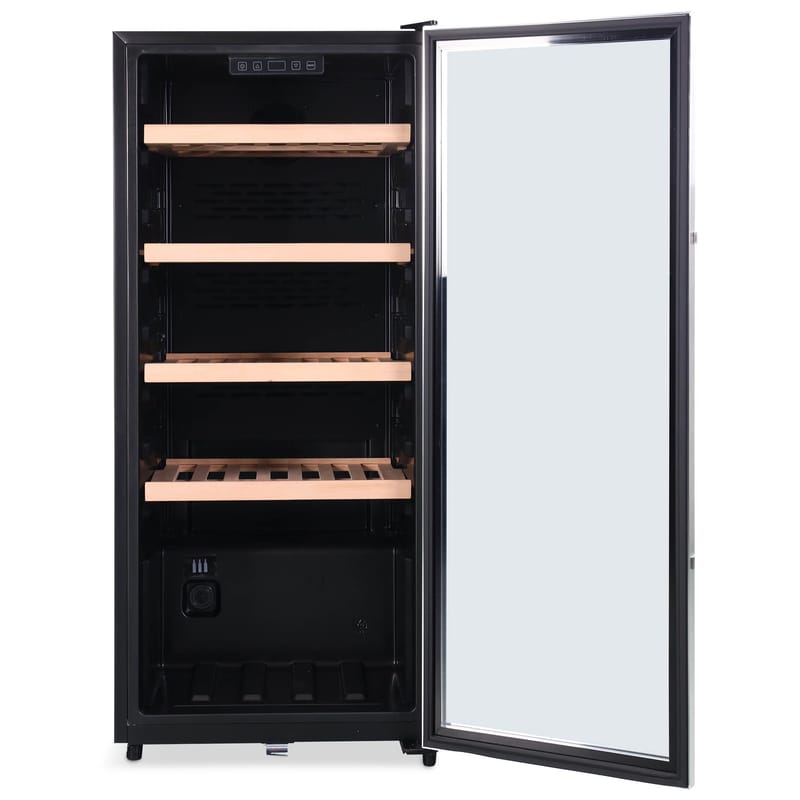 Vinkyl 55x60x124 cm 102 flaskor - Möbler - Spelrum - Dryckeskylar - Vinkyl & vinlagringsskåp