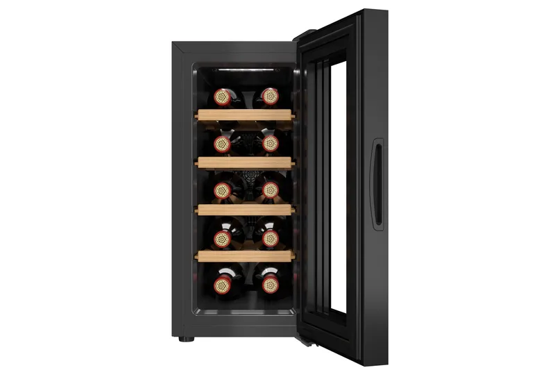 Vinkyl för 10 flaskor med LED-belysning - Möbler - Spelrum - Dryckeskylar - Vinkyl & vinlagringsskåp