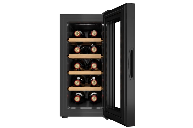 Vinkyl för 10 flaskor med LED-belysning - Möbler - Spelrum - Dryckeskylar - Vinkyl & vinlagringsskåp