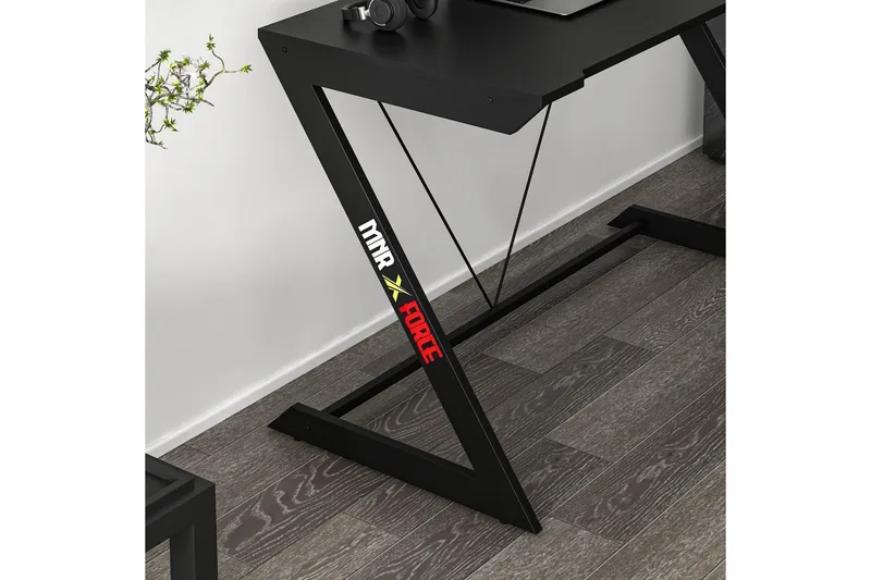 Zoned Gamingbord 120 cm - Svart - Möbler - Spelrum - Gamingbord & datorbord
