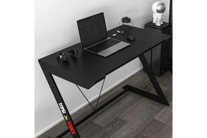 Zoned Gamingbord 120 cm - Svart - Möbler - Spelrum - Gamingbord & datorbord