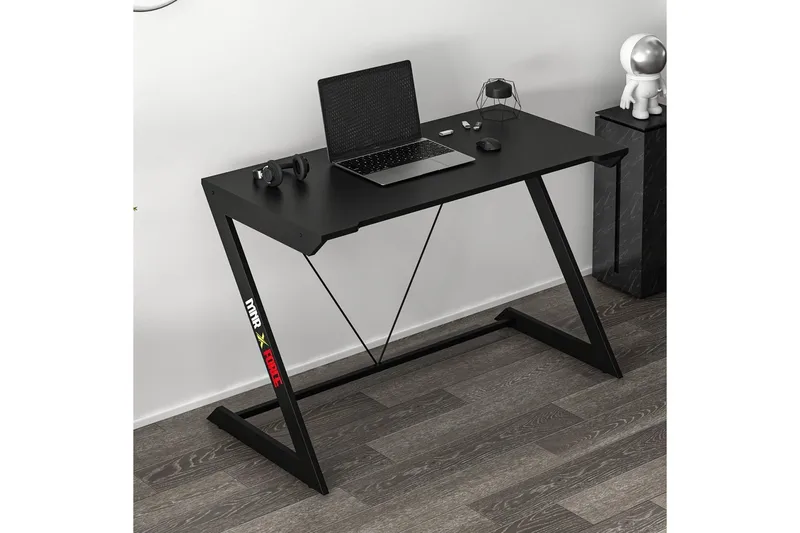 Zoned Gamingbord 120 cm - Svart - Möbler - Spelrum - Gamingbord & datorbord