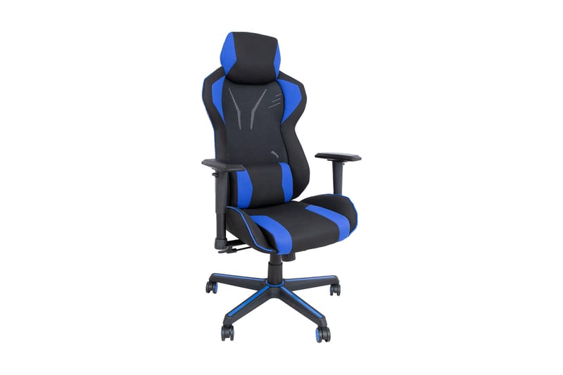 MASTER-2 Spelstol Svart/Blå - Gamingstol