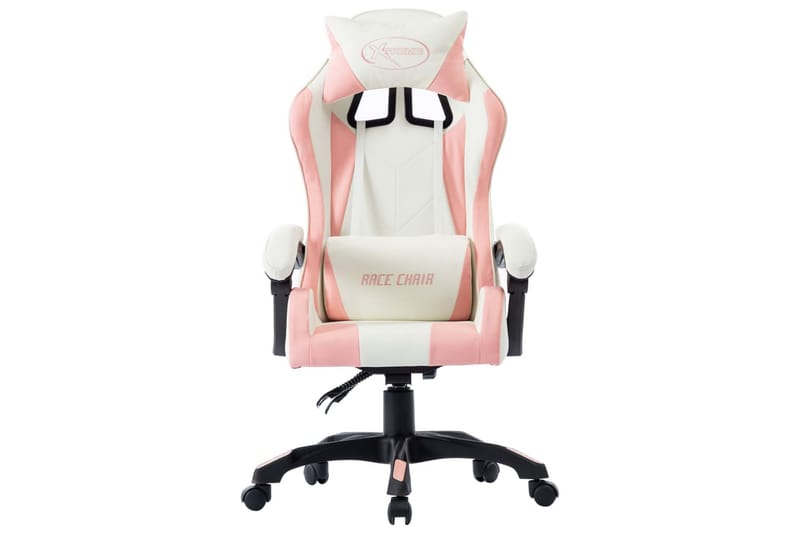 Racingstol rosa konstläder - Rosa - Gamingstol