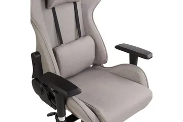 Gamingstol Warrior Beige/svart - Beige/svart - Möbler - Spelrum - Gamingstol