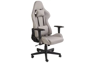Gamingstol Warrior Beige/svart - Beige/svart - Möbler - Spelrum - Gamingstol