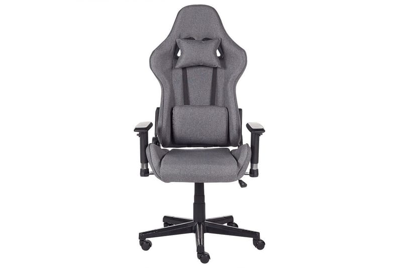 Gamingstol Warrior Grå/svart - Grå/svart - Möbler - Spelrum - Gamingstol