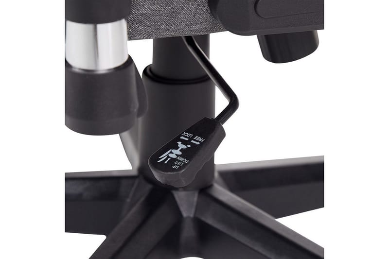 Gamingstol Warrior Grå/svart - Grå/svart - Möbler - Spelrum - Gamingstol