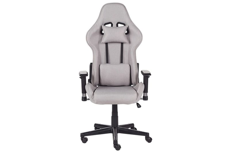 Gamingstol Warrior Ljusgråsvart - Ljusgråsvart - Möbler - Spelrum - Gamingstol
