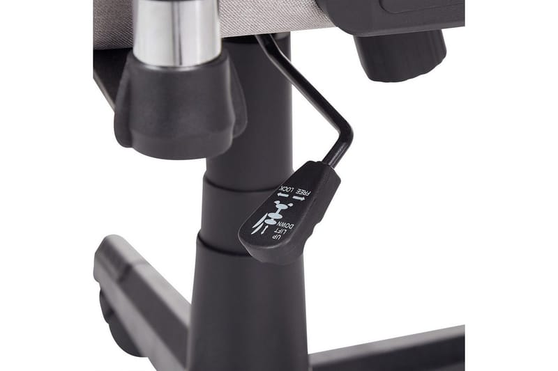 Gamingstol Warrior Ljusgråsvart - Ljusgråsvart - Möbler - Spelrum - Gamingstol