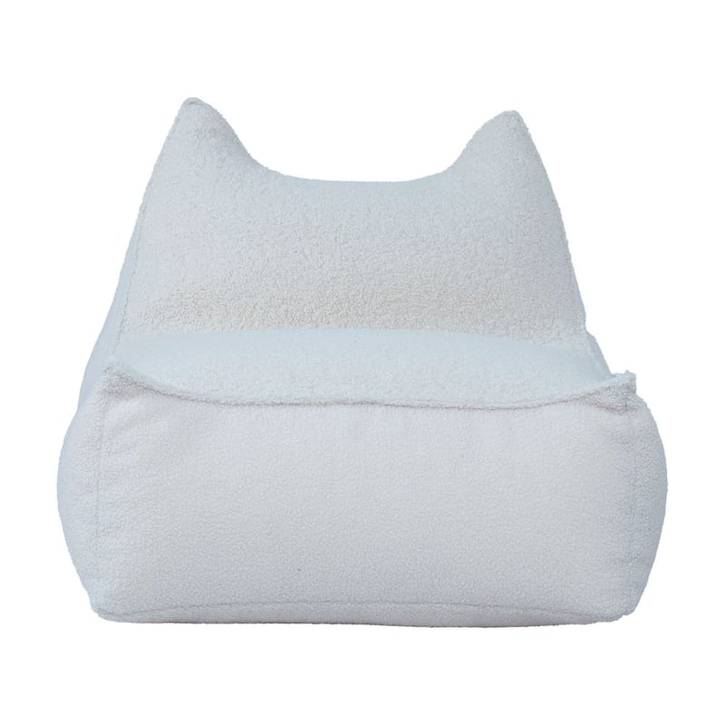 Sittsäck Jovin Cat - naturvit - Möbler - Spelrum - Sittsäckar