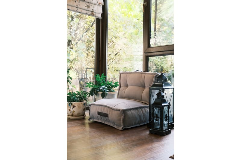 Rambarose Sittsäck 60 cm, Grå