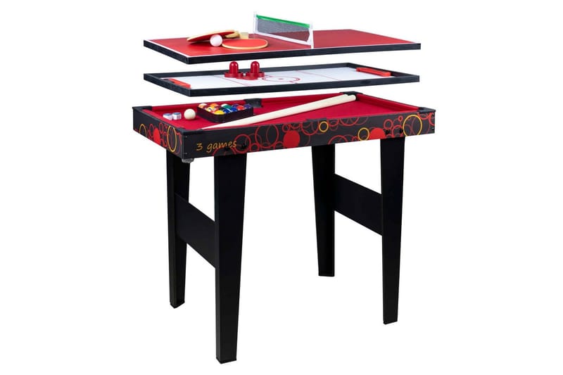 3-i-1 Spelbord - Möbler - Spelrum - Spelbord - Airhockey bord