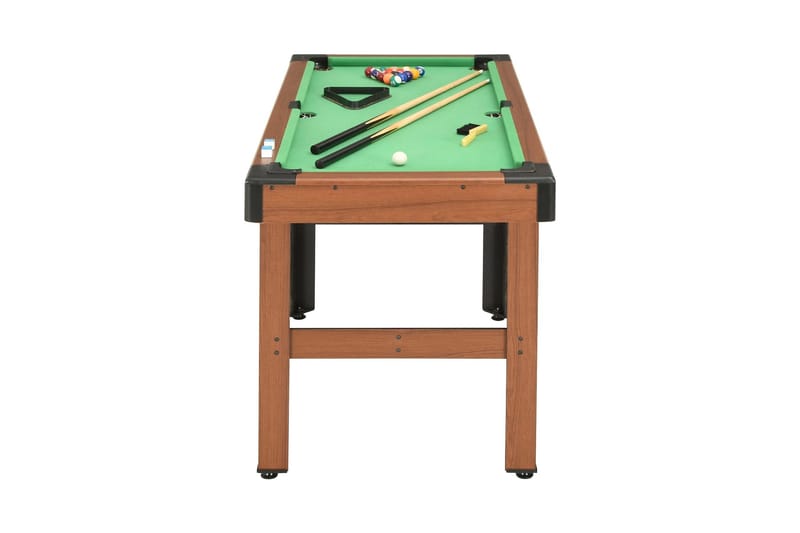 Biljardbord 122x61x76 cm brun - Brun - Möbler - Spelrum - Spelbord