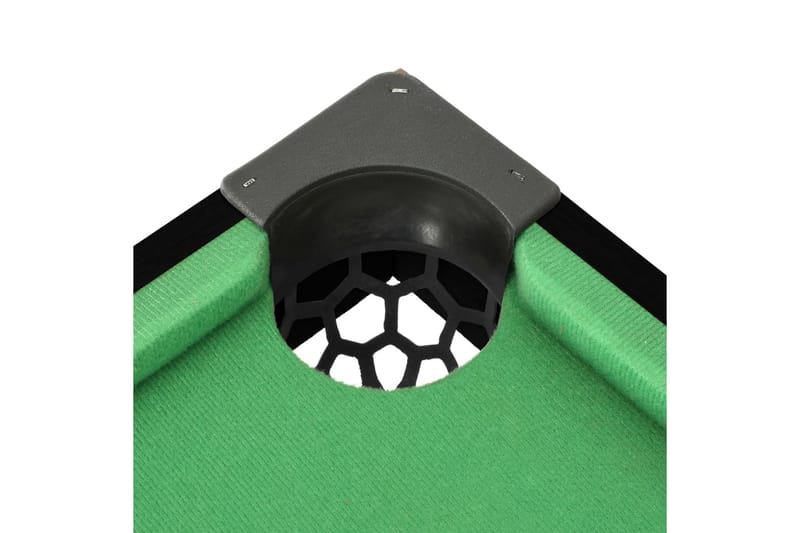 Biljardbord mini 3 feet 92x52x19 cm svart och grön - Svart - Möbler - Spelrum - Spelbord
