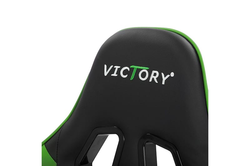 Gamingstol Victory Svart/Grön - Svart/Grön - Möbler - Spelrum - Spelbord