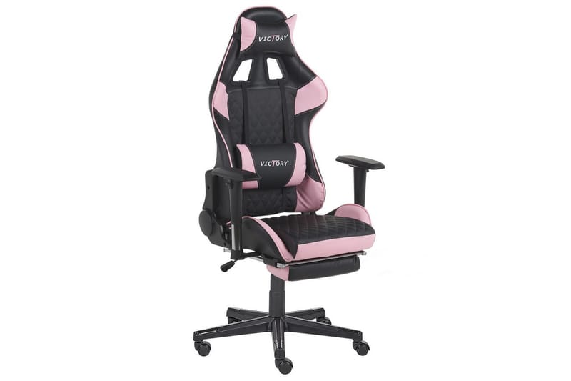 Gamingstol Victory Svart/Rosa - Svart/Rosa - Möbler - Spelrum - Spelbord