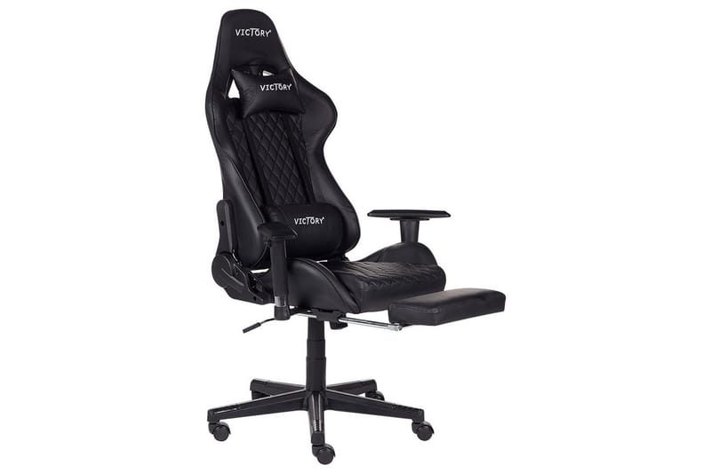Gamingstol Victory Svart/Vit - Svart/Vit - Möbler - Spelrum - Spelbord