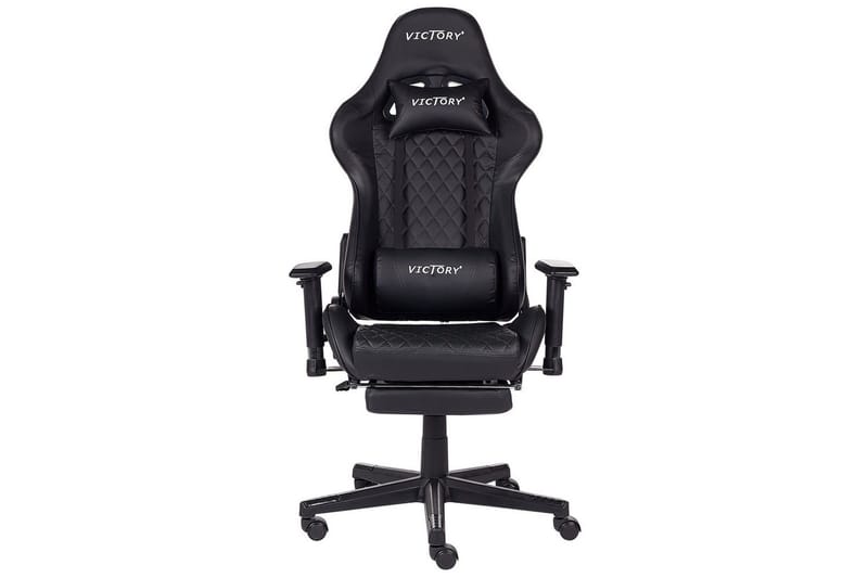 Gamingstol Victory Svart/Vit - Svart/Vit - Möbler - Spelrum - Spelbord