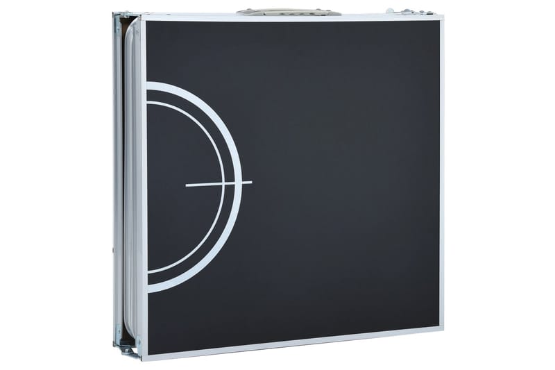 Hopfällbart beer pong bord 240 cm svart - Svart - Möbler - Spelrum - Spelbord