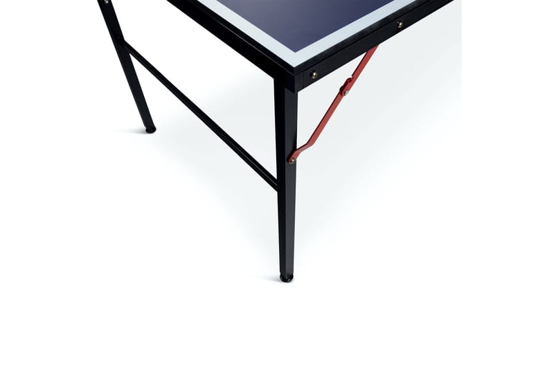 Hopfällbart Mini Pingisbord Inkl nät, 2 racketar & bollar 137x76 cm - Blå - Möbler - Spelrum - Spelbord - Pingisbord