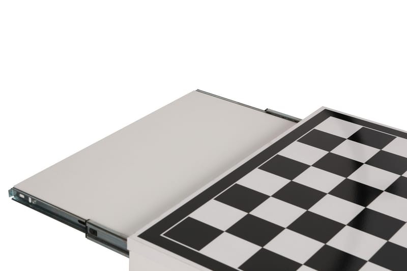 IREYNE Schackbord 50 cm Vit/Svart - Spelbord - Schackbord