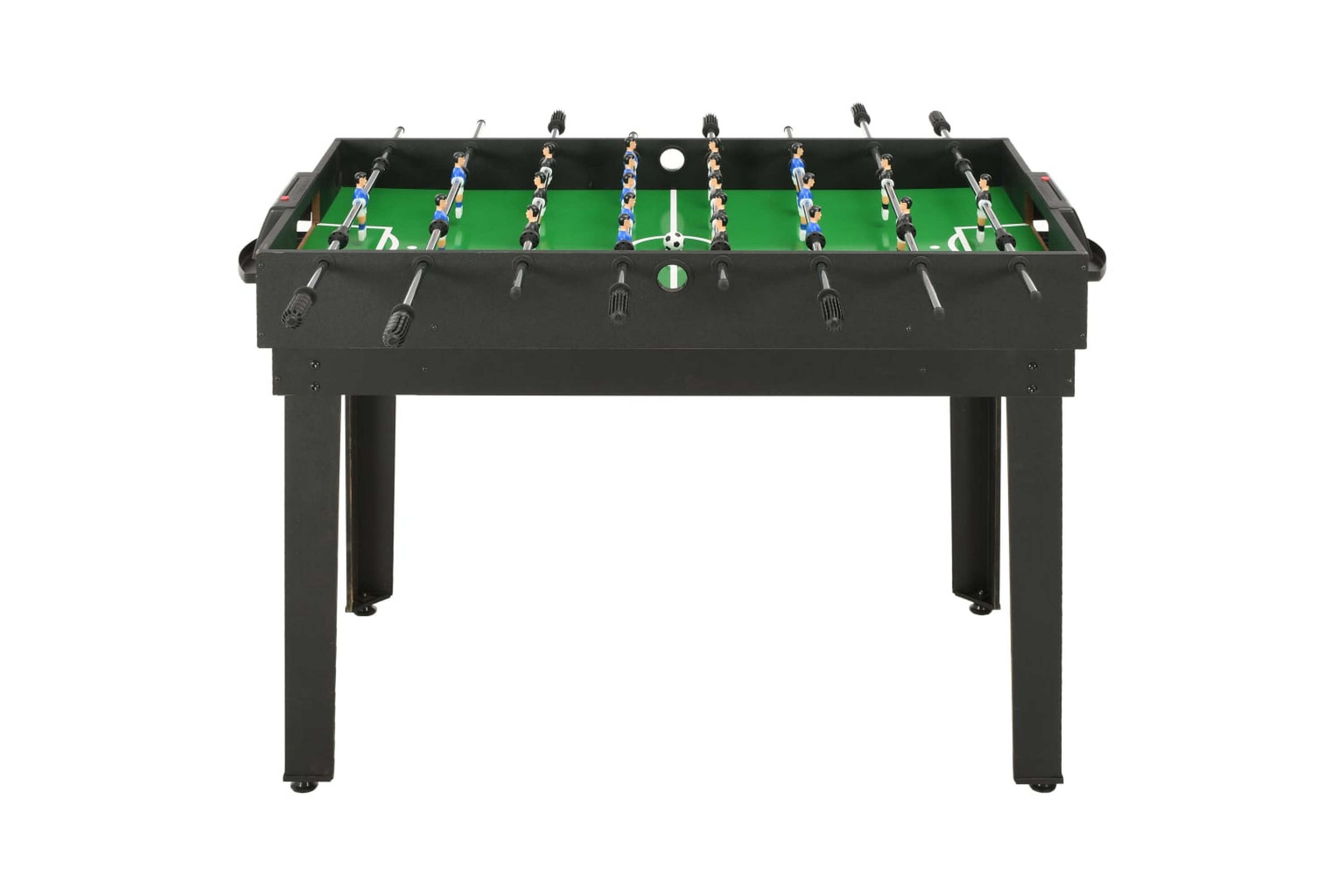 Multi-spelbord 15-i-1 121x61x82 cm svart – Svart