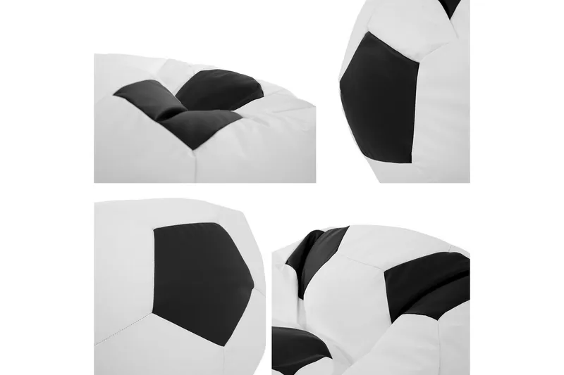 Svalliden Sittsäck 95 cm - Vit/Svart - Möbler - Spelrum - Sittsäckar