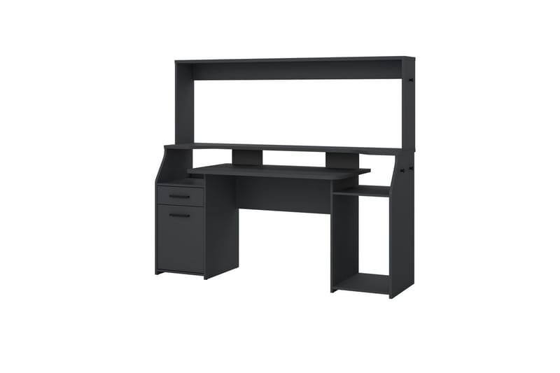 Taketo Gamingbord 171x62 cm - Mörkgrå - Möbler - Spelrum - Gamingbord & datorbord