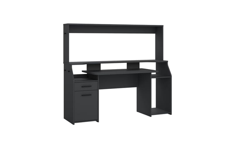 Taketo Gamingbord 171x62 cm - Mörkgrå - Möbler - Spelrum - Gamingbord & datorbord