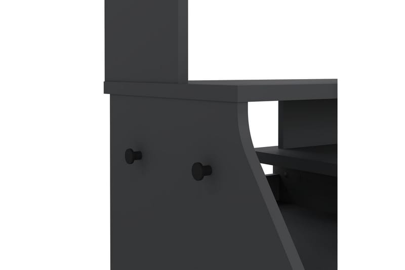 Taketo Gamingbord 171x62 cm - Mörkgrå - Möbler - Spelrum - Gamingbord & datorbord