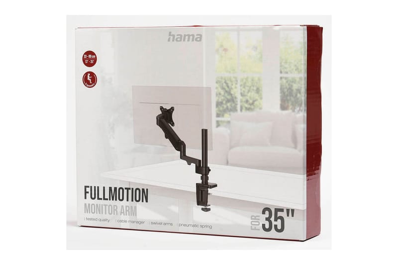 HAMA Monitorfäste Performer För En Monitor Svart 13-35 - Möbler - Tillbehör & accessoarer - Bordstillbehör