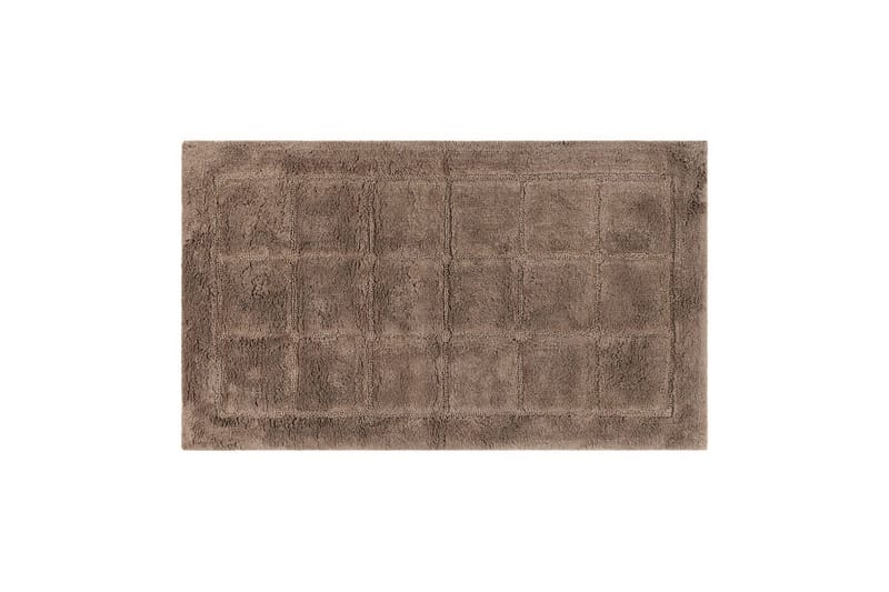 Badrumsmatta Square, 50x80 cm, Dark Linen