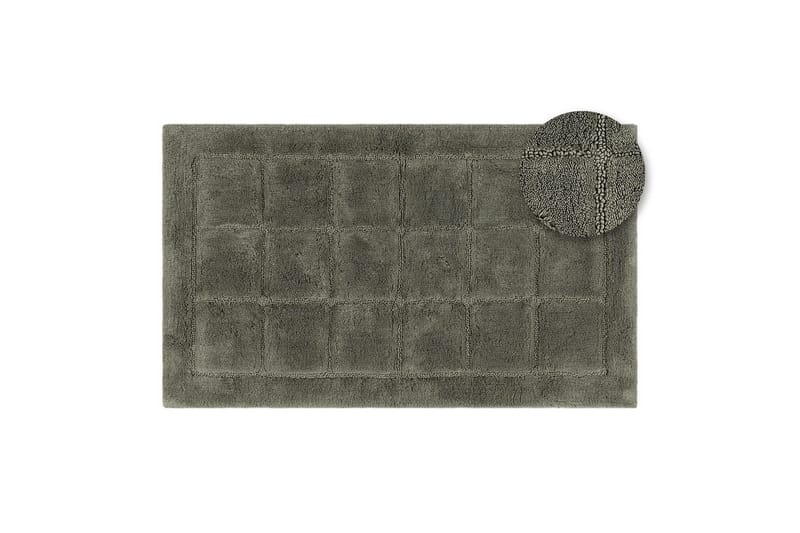 Badrumsmatta Square - 50x80 cm, Emerald Green - Textilier & mattor - Mattor - Små mattor