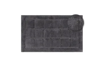 Badrumsmatta Square - 50x80 cm, Grey - Textilier & mattor - Mattor - Små mattor