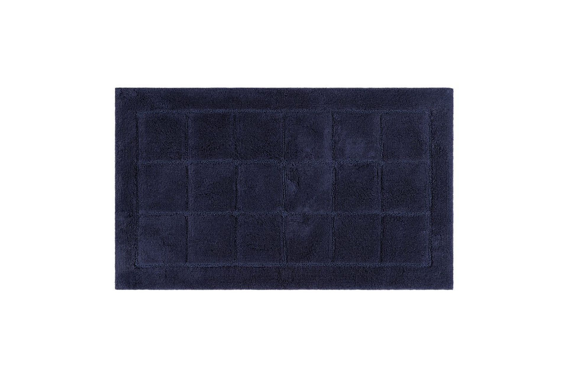 Badrumsmatta Square - 50x80 cm, Navy Blue